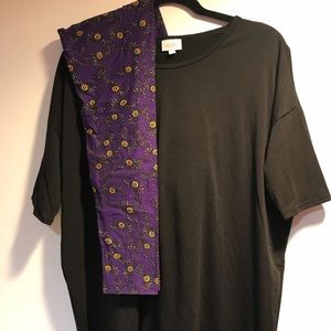 Lularoe XS Irma & OS Leggings - EUC